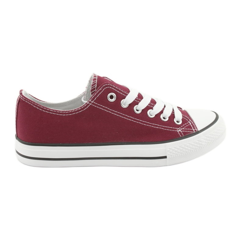 Baskets à lacets Atletico CNSD-1 bordeaux blanc multicolore