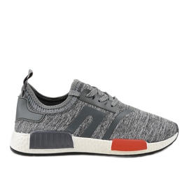 Chaussures de sport grises MD01B-3