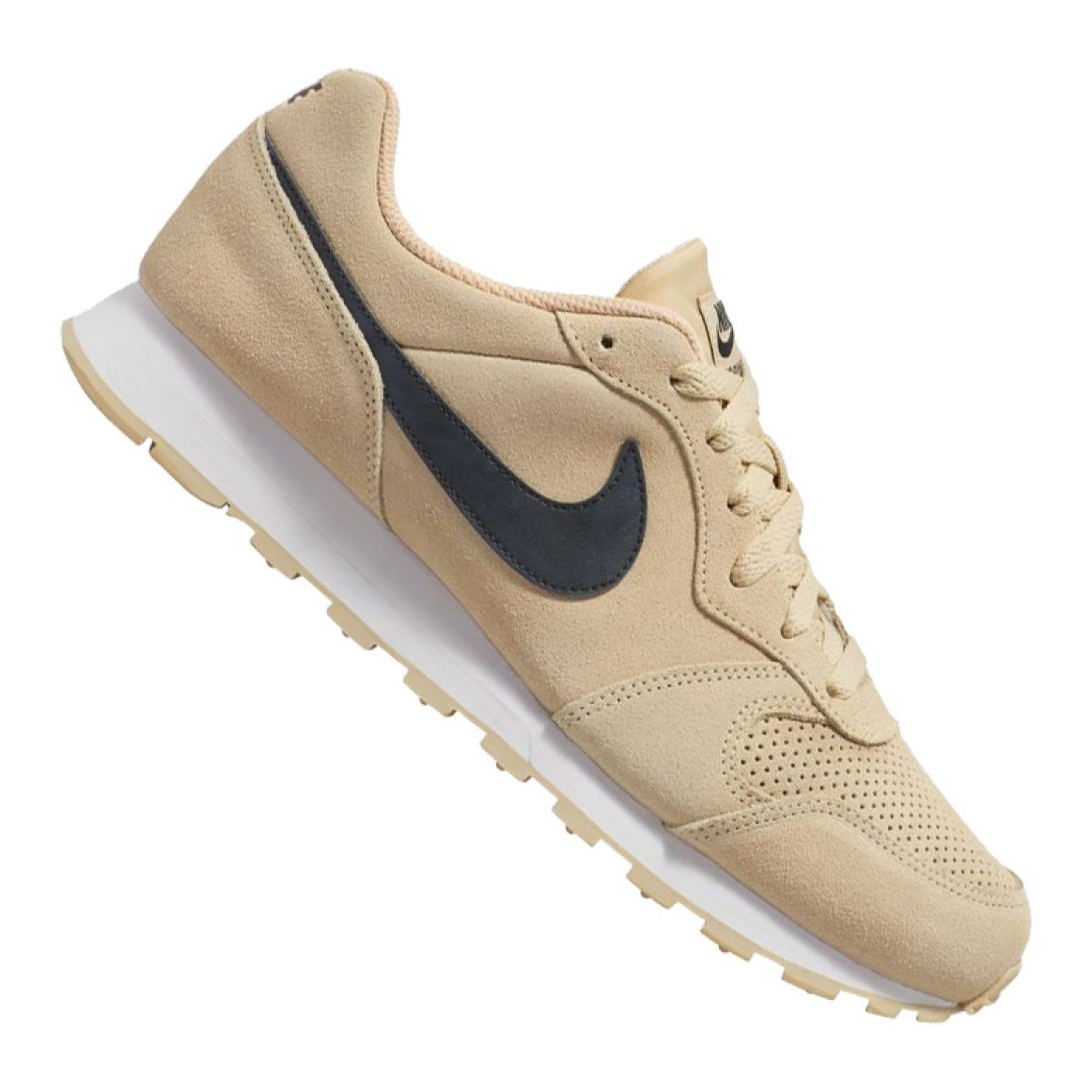 Chaussure Nike Md Runner 2 Suede M AQ9211 700 beige