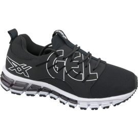 Chaussures de course Asics Gel-Quantum 180 Sc Gs Jr T8FVQ-9090 noir