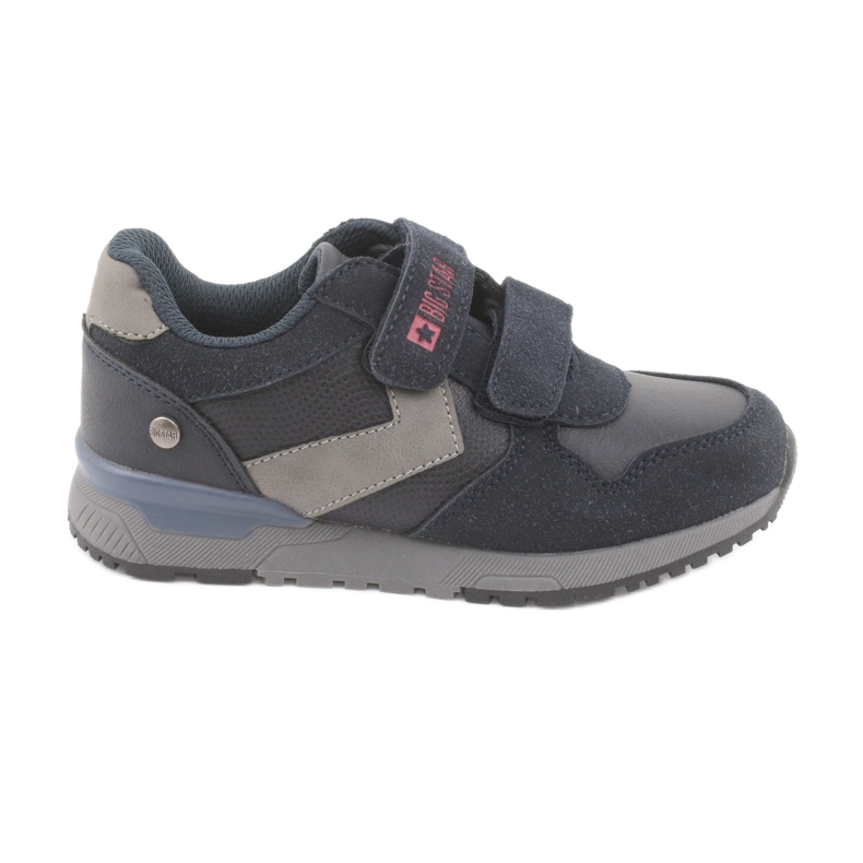 Velcro Children's Sports Shoes 374084 Navy Blue Big Star bleu