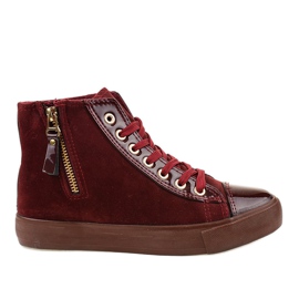 Baskets hautes rouges JX-95 Baskets hautes rouges JX-95