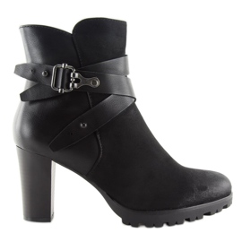 Noir 8287 Talons hauts noirs