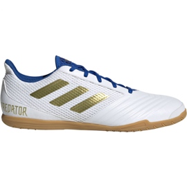 Adidas Predator Sala 19.4 In M EG2827 chaussures de football gris blanc