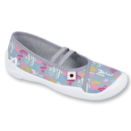Chaussures pour enfants Befado 116Y261 gris multicolore