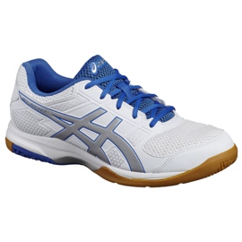 Asics Gel-Rocket 8 M B706Y-0193 chaussures de volley-ball multicolore blanche