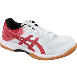Asics Gel-Rocket 9 M 1071A030-101 chaussures de volley-ball blanc blanc