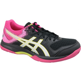 Asics Gel-Rocket 9 W 1072A034-002 chaussures de volley-ball noir noir