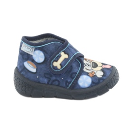 Chaussures enfant Befado 529P106 bleu marine bleu