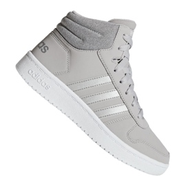 Adidas Hoops Mid 2.0 K Jr F35796 chaussures gris