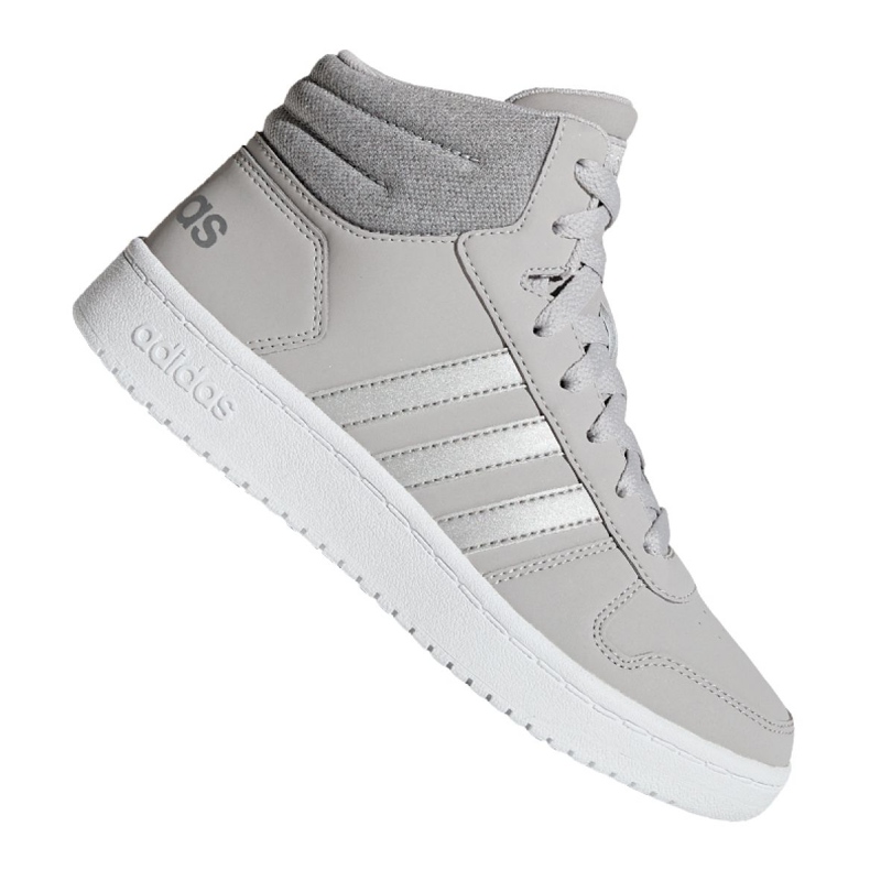 Adidas Hoops Mid 2.0 K Jr F35796 chaussures gris