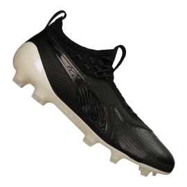 Chaussures de foot Puma One 19.1 Lth Fg / Ag M 105479 02 noir noir