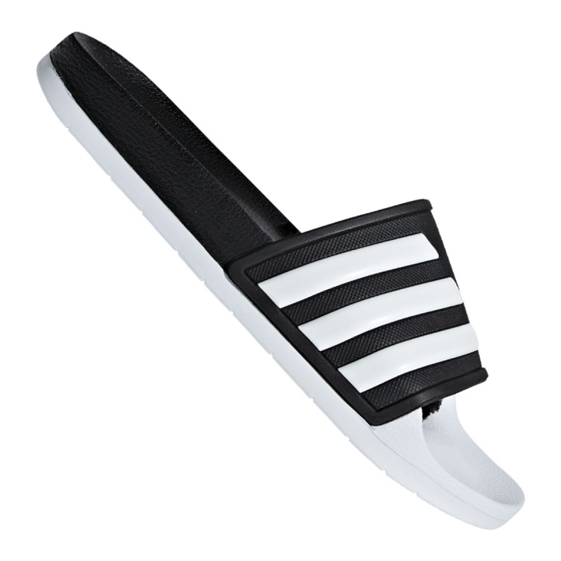 Chaussons Adidas Adilette Tnd M F35437 blanche le noir Chaussons Adidas Adilette Tnd M F35437 blanche le noir