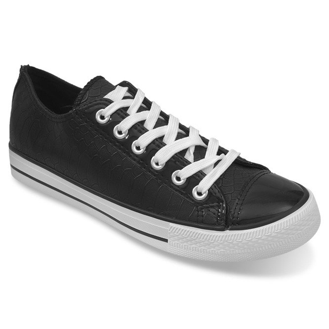 Baskets de sport en cuir Ydb Noir le noir
