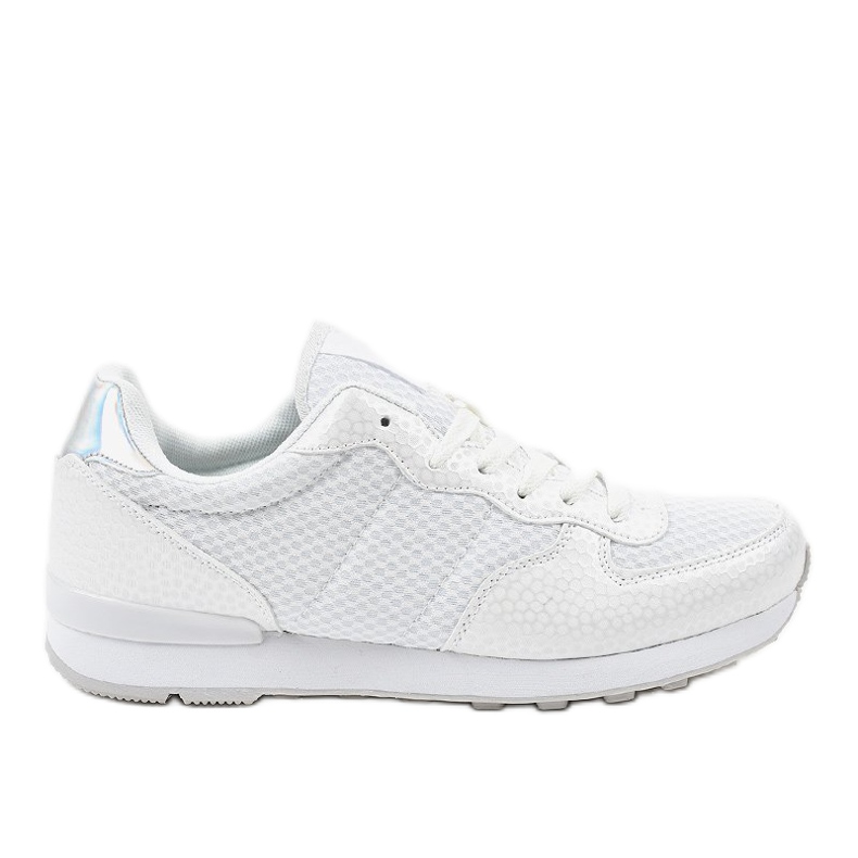 Chaussures de sport blanches pour hommes 5535A-1 Chaussures de sport blanches pour hommes 5535A-1
