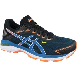 Chaussures de course Asics GT-2000 7 M 1011A713-001 le noir