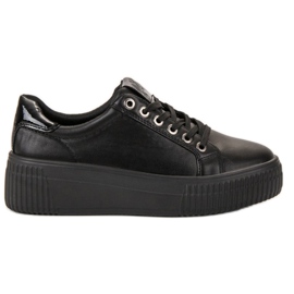 Kylie Chaussures de sport sur la plate-forme noir