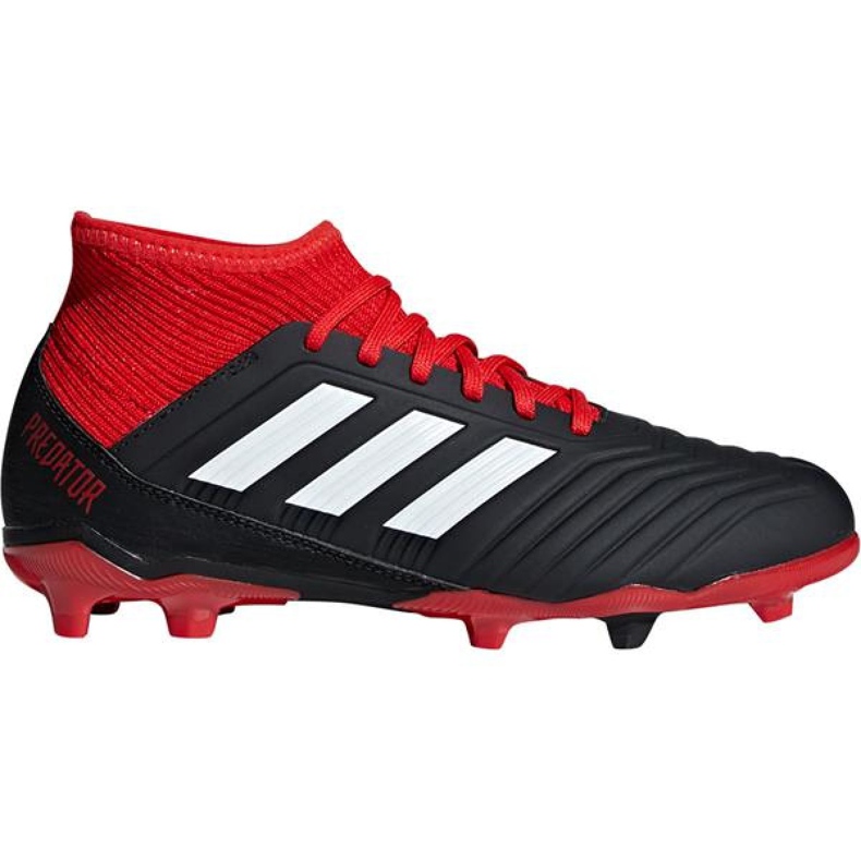 Chaussures de foot Adidas Preadtor 18.3 Fg Jr DB2318 le noir le noir