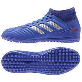 Adidas Predator 19.3 Tf Jr CM8546 bleu chaussures