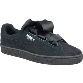 Puma Suede Heart Pebble W 365210-04 le noir multicolore