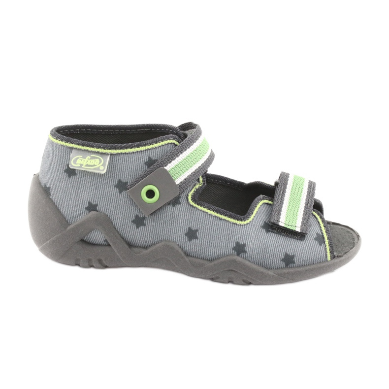 Chaussures enfant Befado jaune 250P086 gris vert