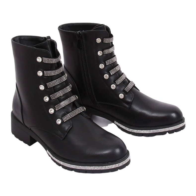 Bottes militaires noires CH1818-1 Noir le noir