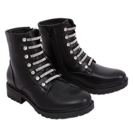 Bottes militaires noires NC876 Noir le noir