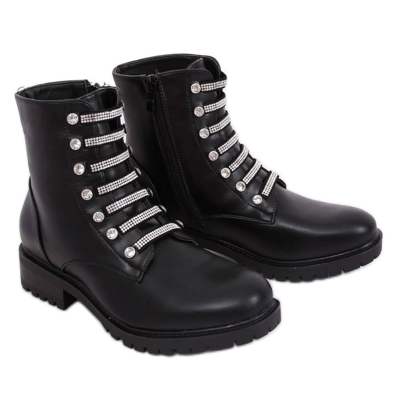 Bottes militaires noires NC876 Noir le noir