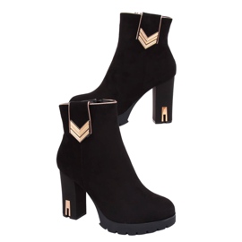 Noir M319 Talons hauts noirs