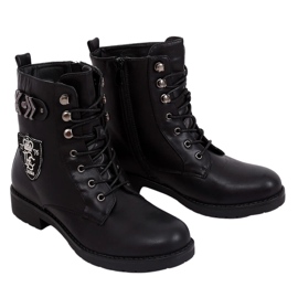 Bottes militaires de travail noir X535 Noir le noir