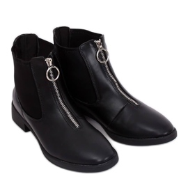 Bottines Jodhpur noires YF0531 Noir le noir