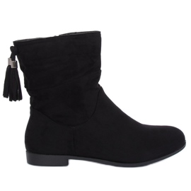 Bottes noires pour femmes 3737 Noir le noir
