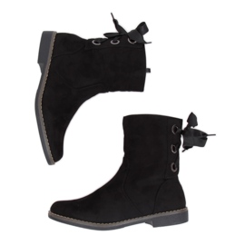 Escarpins plats noirs 5696 Noir