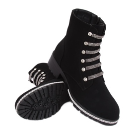 Bottes militaires noires CH1818-2 Noir