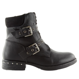 Bottes noires pour femmes noires S165 Noir
