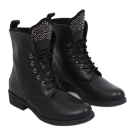 Bottes militaires noires 7369-PA Noir