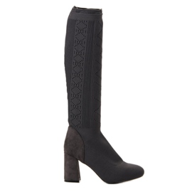 Seastar Boots ajourées grises Seastar Boots ajourées grises