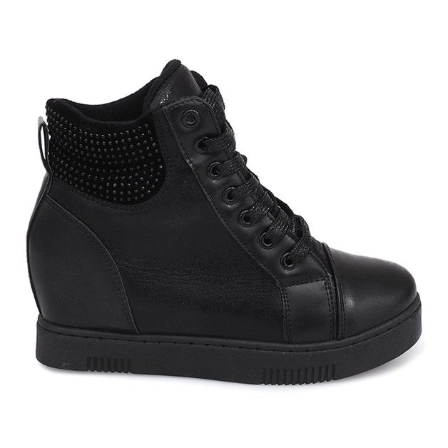 Baskets Compensées 1651 Noir le noir