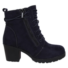 Bottes marine sur le protecteur W358 Bleu bleu marine