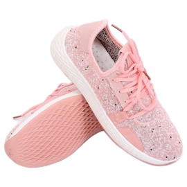 Rose AK28P Chaussures de sport roses
