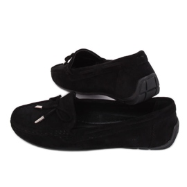 Mocassins femme noirs R812 Noir