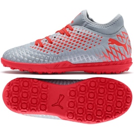 Puma Future 4.4 Tt Jr 105699 01 gris chaussures
