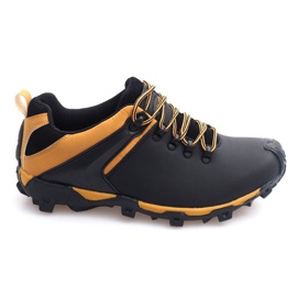Bottes Trekking Cuir Nat HLD911 Noir