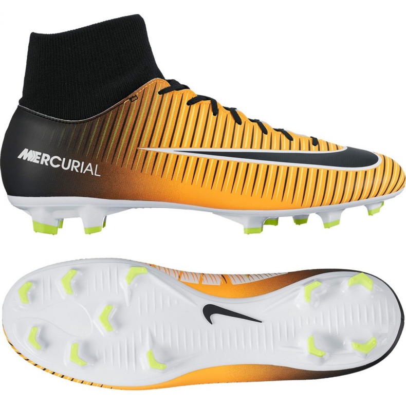 Chaussure Nike Mercurial Victory Vi Df Fg M 903 609 801 orange jaune