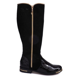 Bottines ajourées 6792 Noir le noir