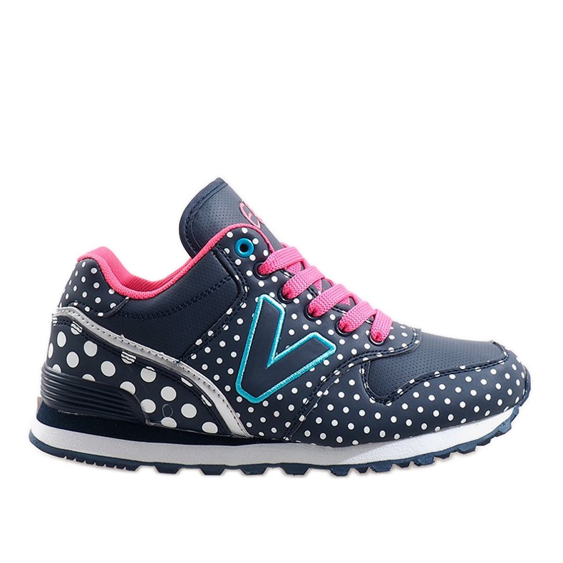 Chaussures de sport bleu marine B1573-3 gris Chaussures de sport bleu marine B1573-3 gris