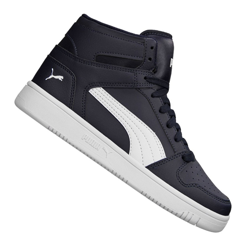 Baskets Puma Rebound LayUp Jr 370486-04 le noir
