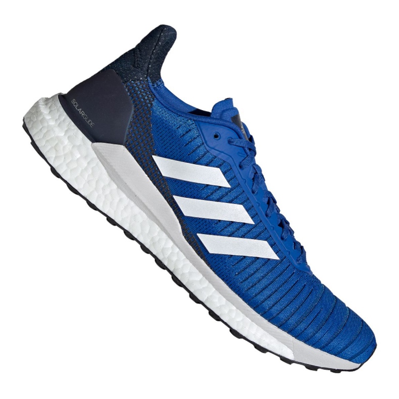 Chaussures de course adidas Solar Glide 19 M F34099 bleu