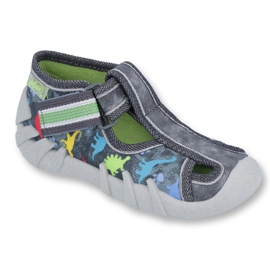 Chaussures enfant Befado 190P089 gris multicolore