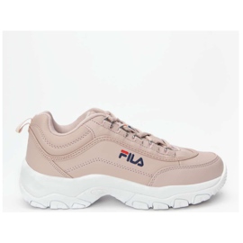 Fila Strada Low Wmn 71P Rose Fumée brun multicolore